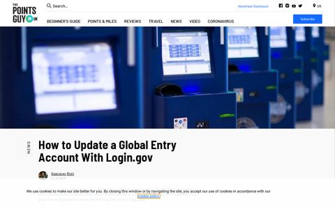How to Update a Global Entry Account With Login.gov – The ...
