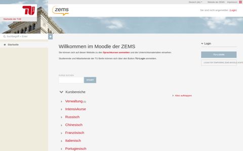 ZEMS-Moodle - TU Berlin