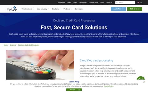 Debit and Credit Card Processing | Elavon