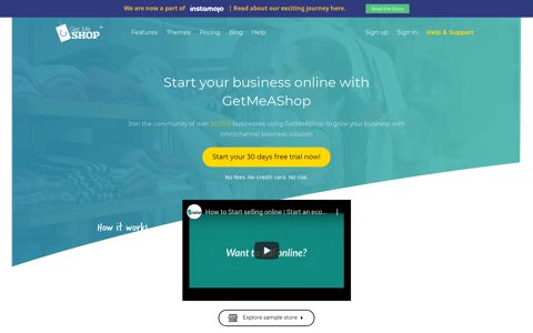 Start your business online with GetMeAShop