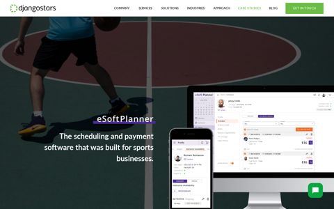 eSoft Planner Case Study - Web App Development for Sports