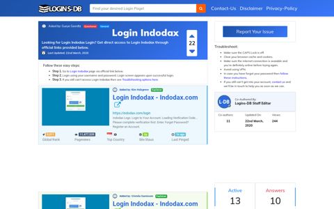 Login Indodax - Logins-DB