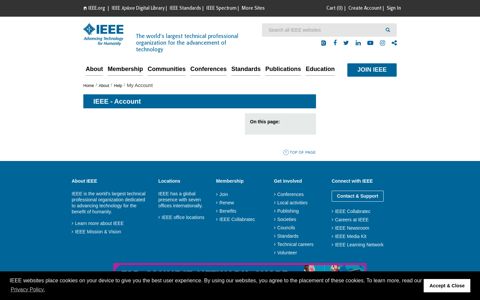 Account - IEEE