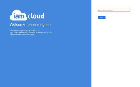 IAM Cloud Portal