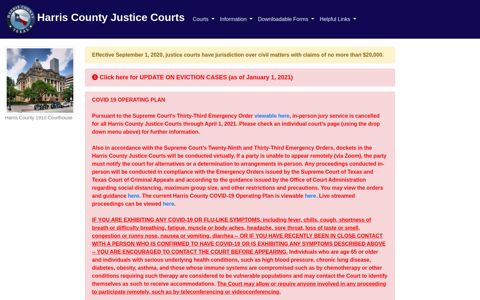 Harris County Justice of the Peace Courts