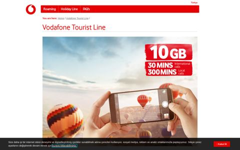 Vodafone Holiday Line - Vodafone