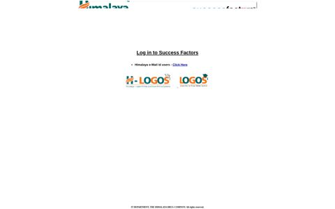 Log in to Success Factors - The Himalaya Drug Company ...
