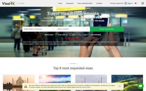 VisaHQ: Visa Requirements
