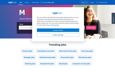 Jobs and Recruitment on reed.co.uk, the UK's #1 job site
