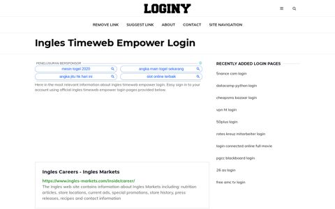 Ingles Timeweb Empower Login ✔️ One Click Login - loginy.co.uk