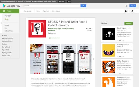 KFC UK & Ireland: Order Food | Collect Rewards - Apps on ...