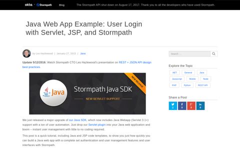 Java Web App Example: User Login with Servlet, JSP, and ...
