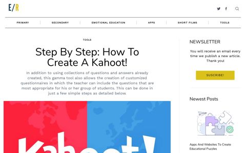 How To Create A Kahoot!: Step By Step