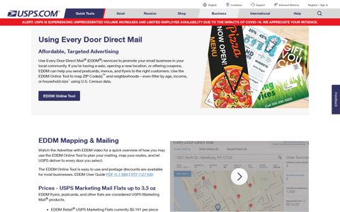 Every Door Direct Mail - Targeted Mail Marketing | USPS