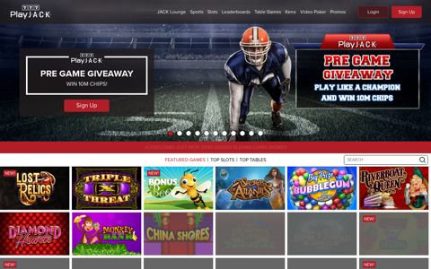 JACK Entertainment Online | Free Casino Games & Slots