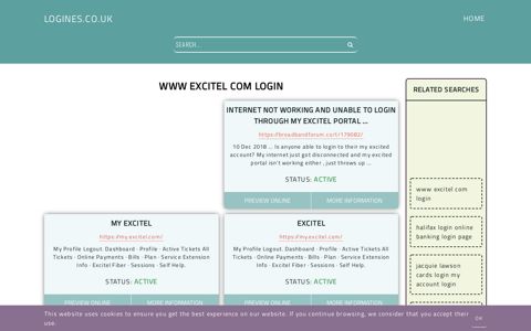 www excitel com login - General Information about Login