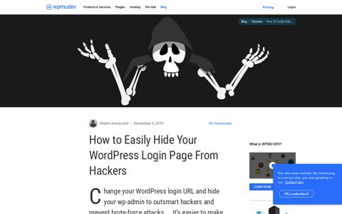 How to Easily Hide Your WordPress Login Page From Hackers