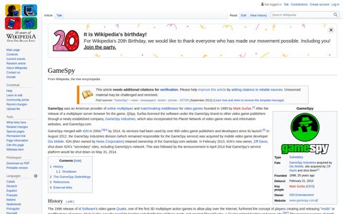 GameSpy - Wikipedia