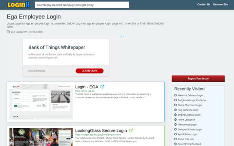 Ega Employee Login - Loginii.com