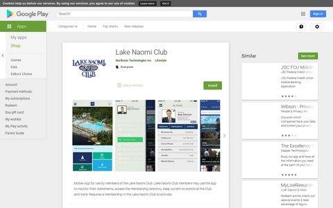 Lake Naomi Club - Apps on Google Play