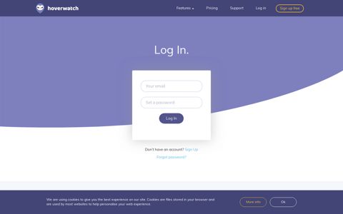 Log in - Hoverwatch