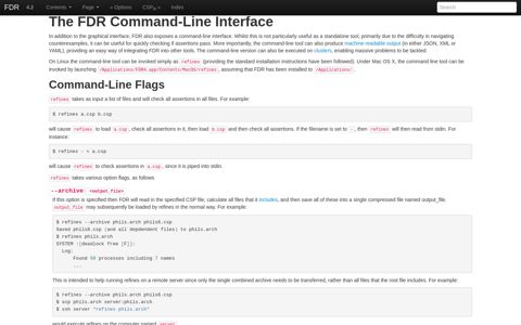 The FDR Command-Line Interface — FDR 4.2.7 documentation