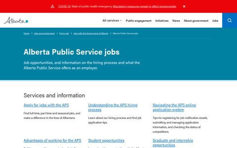 Alberta Public Service jobs | Alberta.ca