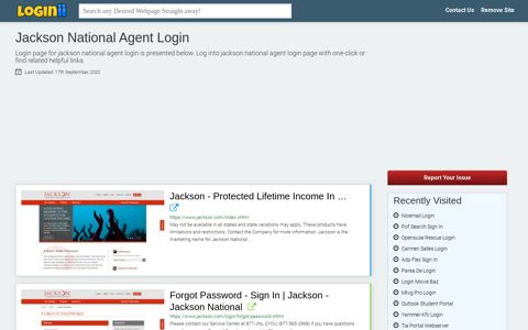 Jackson National Agent Login - Loginii.com