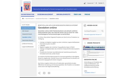 Geodaten online | Hessische Verwaltung für ...