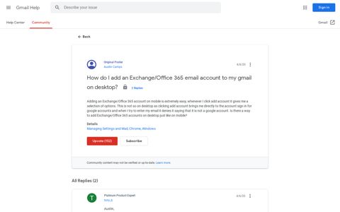 How do I add an Exchange/Office 365 email account to my ...