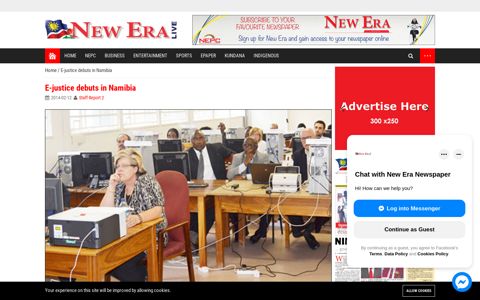 E-justice debuts in Namibia - New Era Live