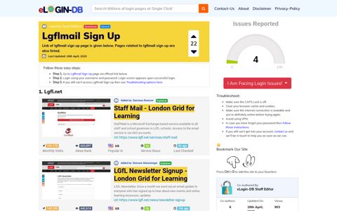 Lgflmail Sign Up - A database full of login pages from all over ...