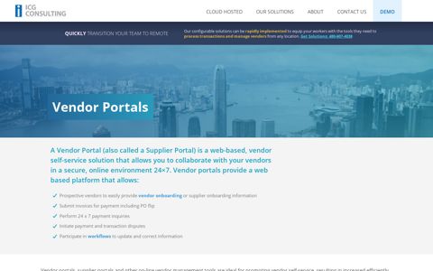 Vendor Portal Solutions, Cloud Hosted & Configured to Your ...