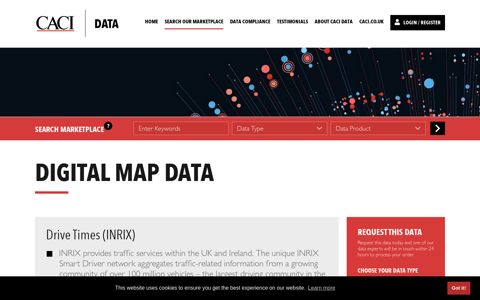 Digital Map Data - Drive Times (INRIX) - the CACI GeoData ...