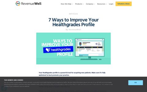 7 Ways to Improve Your Healthgrades Profile - RevenueWell