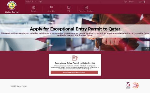 Qatar Portal- Home Page - Hukoomi
