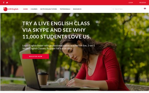 Skype English Classes - Live Classes, Native Speakers - LOI ...