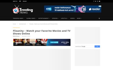 Flixanity – Watch your Favorite Movies and TV Shows Online ...