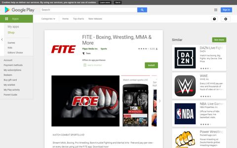 FITE - Boxing, Wrestling, MMA & More - Apps on Google Play
