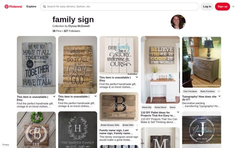 30+ Best family sign images | family signs, wood signs, name ...