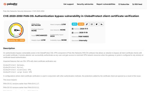 CVE-2020-2050 PAN-OS: Authentication bypass vulnerability ...
