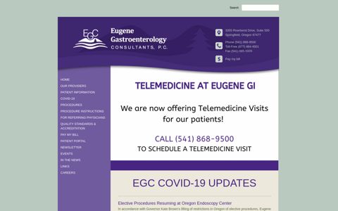 Eugene Gastroenterology Consultants: Home
