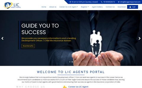 LIC Agents Portal - Home