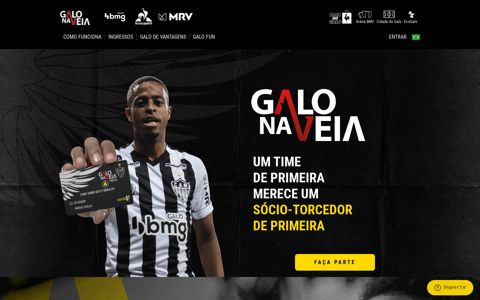 Galo na Veia - Clube Atlético Mineiro