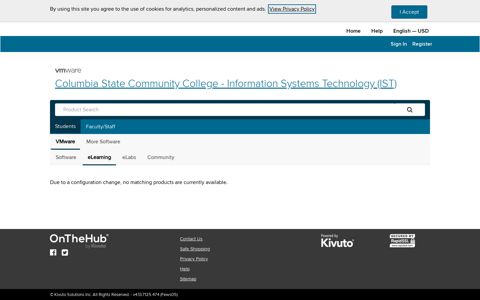 VMware eLearning | Columbia State Community College ...