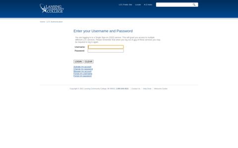 LCC Authentication