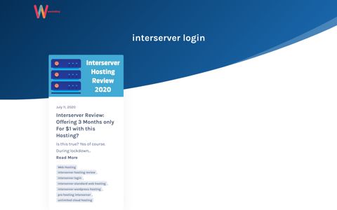 interserver login Archives - Wasim Akram Blog