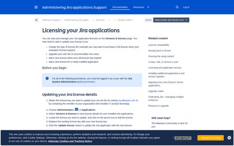 Licensing your Jira applications | Administering Jira ...