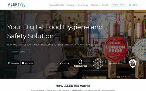 Alert65: Food & Safety Compliance Software