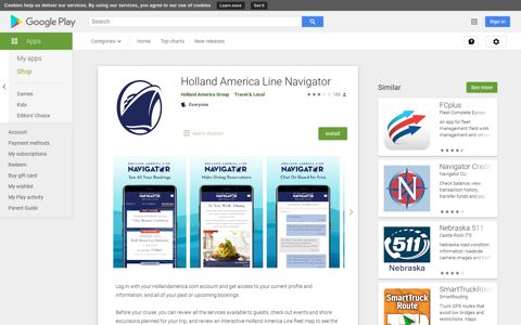 Holland America Line Navigator - Apps on Google Play